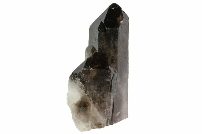 Dark Smoky Quartz Crystal - Brazil #84854